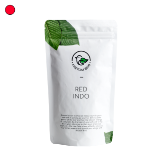 Csomagol&aacute;s a Red Indo Kratomhoz a Kratom Birdtől.