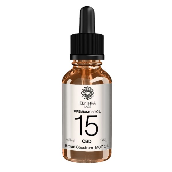 Prémium széles spektrumú CBD olaj – 15%