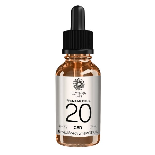Prémium széles spektrumú CBD olaj – 20%
